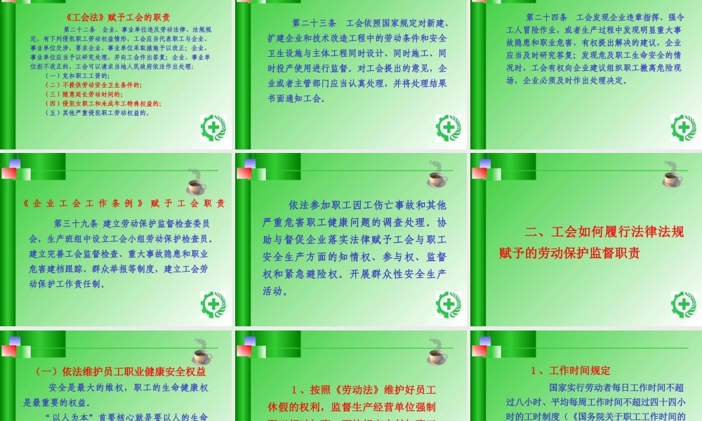 工会劳动保护监督.ppt