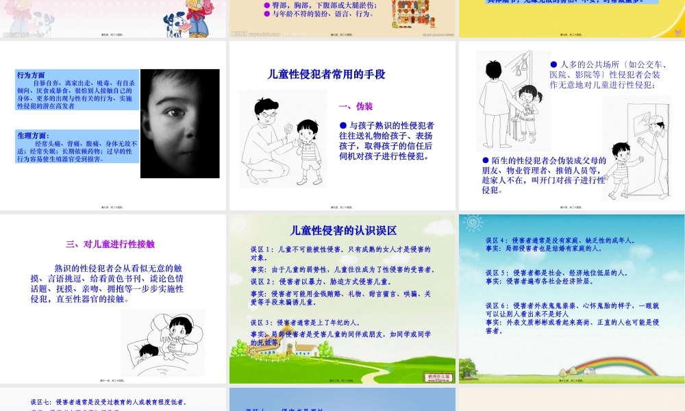 关爱儿童-远离伤害(父母篇).pptx