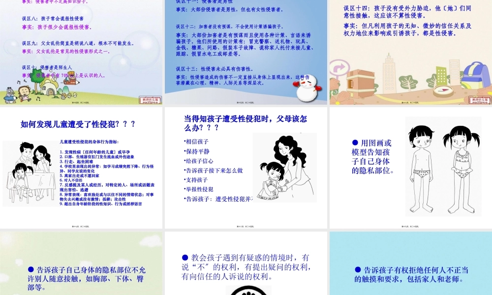 关爱儿童-远离伤害(父母篇).pptx