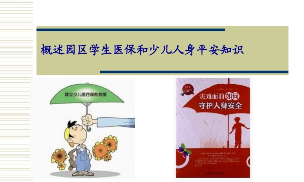 医保及安全知识.pptx