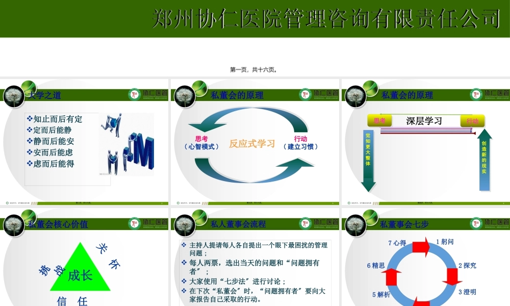 协仁医管私人董事会七步法.pptx
