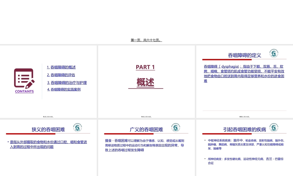 吞咽障碍与实践.ppt