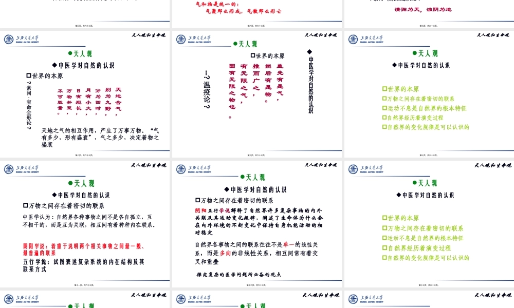 天人观和生命观.pptx