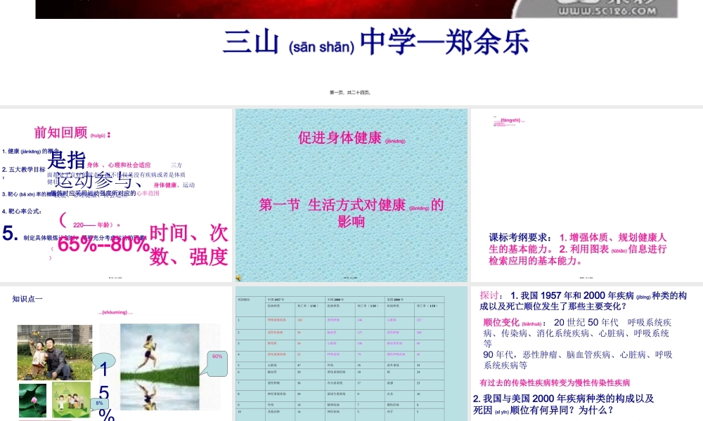 2022年医学专题—促进身体健康(1).ppt