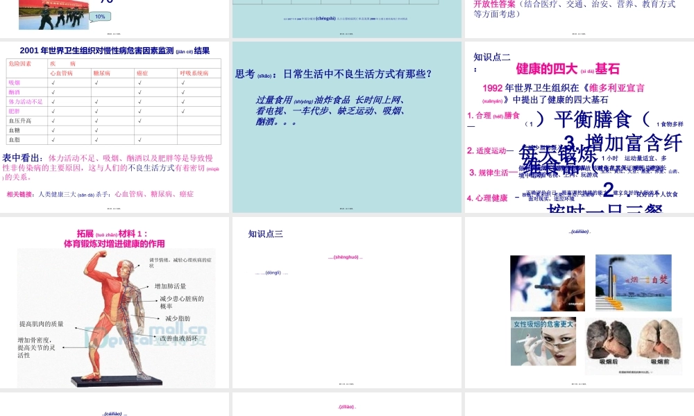 2022年医学专题—促进身体健康(1).ppt