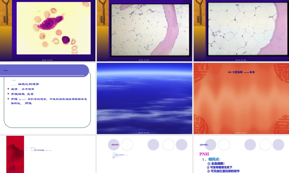 2022年医学专题—再生障碍性贫血(新).ppt