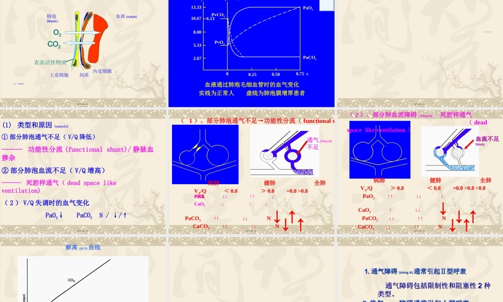 2022年医学专题—呼吸衰竭respiratoryfailure一、概述定义：外呼吸(1).ppt