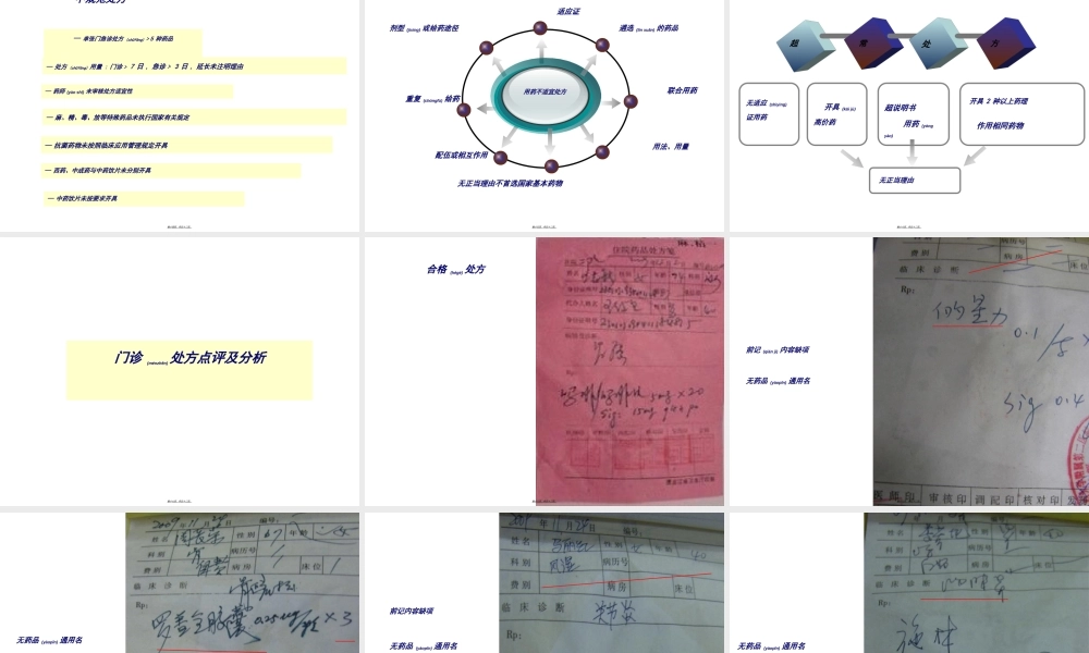 2022年医学专题—处方点评及用药案例分析(胡中民授讲)(1).ppt
