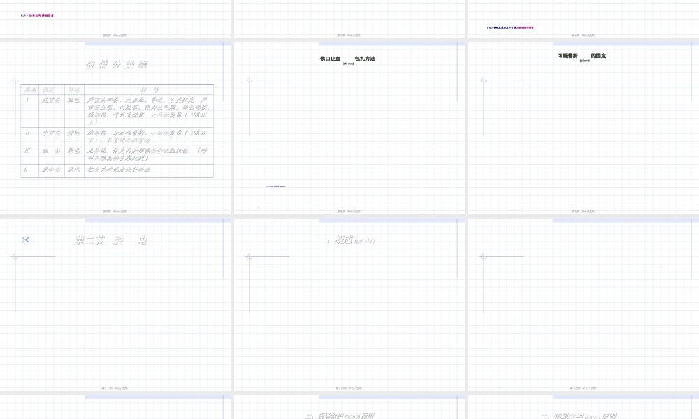 2022年医学专题—急救知识-意外伤害.ppt