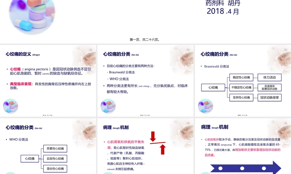 2022年医学专题—抗心绞痛药(antianginal-drugs).ppt