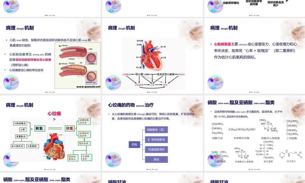 2022年医学专题—抗心绞痛药(antianginal-drugs).ppt