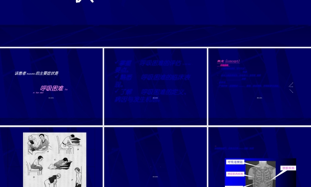 2022年医学专题—第三章呼吸困难.ppt