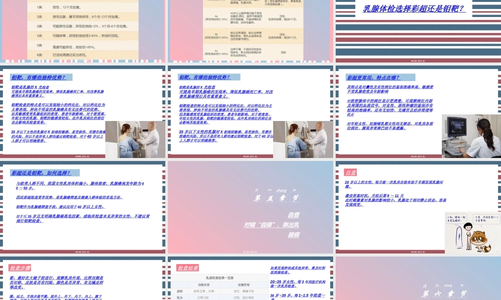 乳腺一生中的4道“坎儿”.ppt