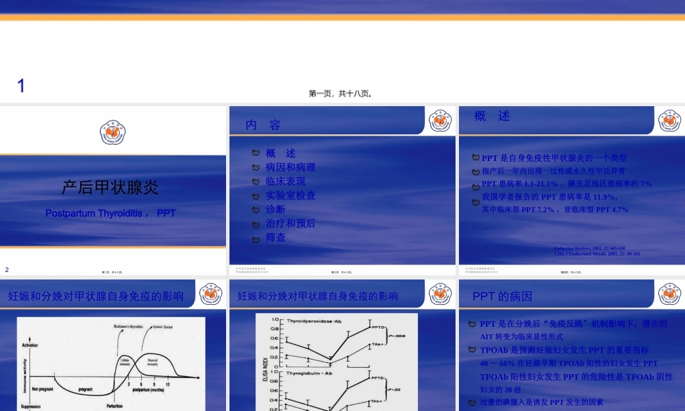 产后甲状腺炎指南.pptx