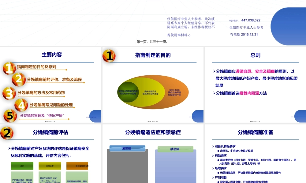 分娩镇痛指南解读20161023.pptx