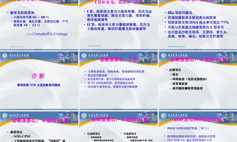 前列腺炎指南模板.pptx