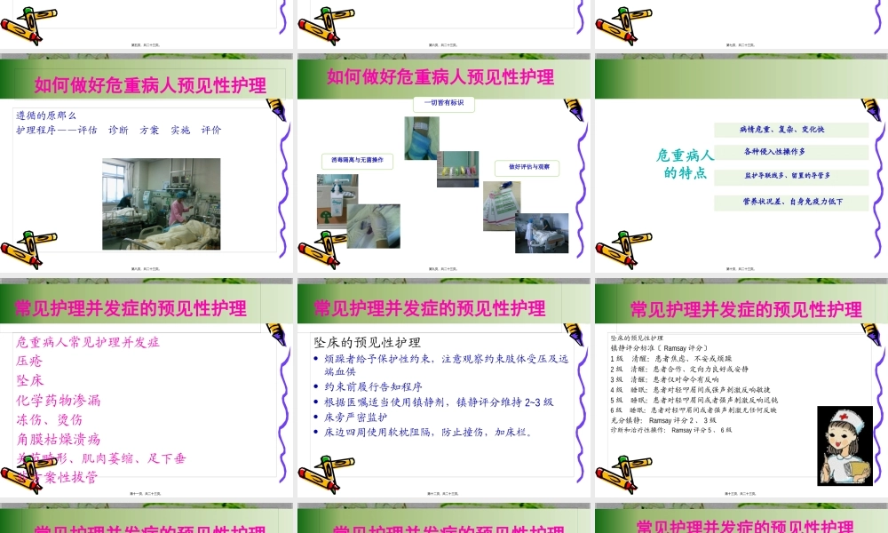 危重症小组.pptx