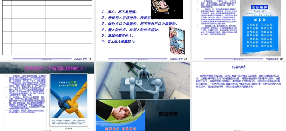 团队精神是成功的关键.pptx