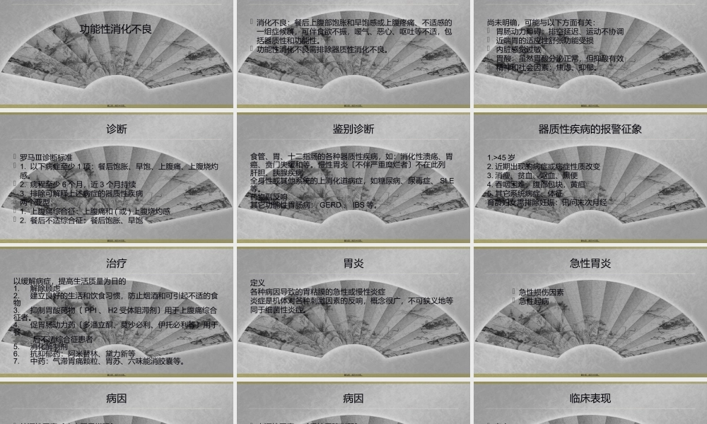 功能性消化不良和胃炎.ppt