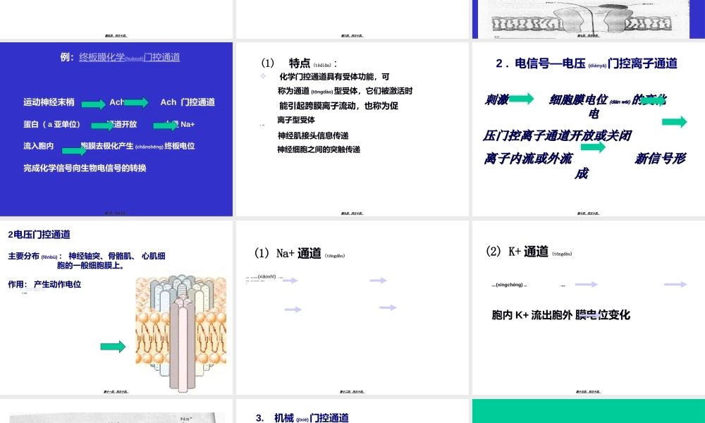 2022年医学专题—第二节--细胞跨膜信号转(1).ppt