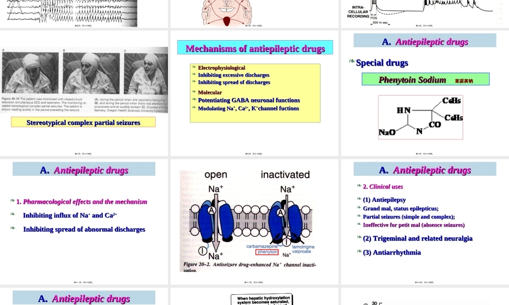 2022年医学专题—神经系统药理—魏尔清-抗癫痫药(1).ppt