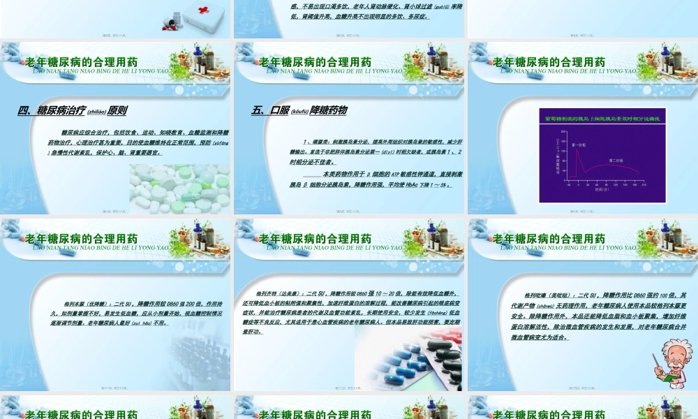 2022年医学专题—老年糖尿病的合理用药(1).ppt