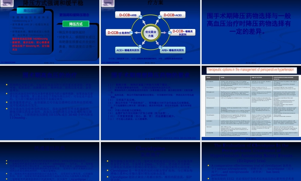 围术期高血压处理-演示文稿.pptx