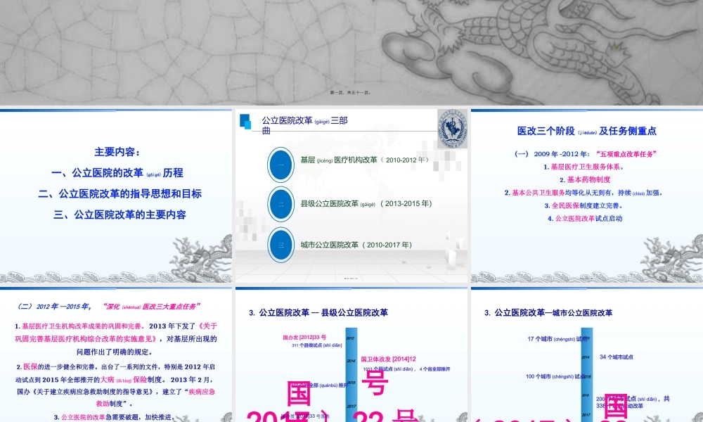 2022年医学专题—公立医院综合改革政策点介绍.ppt