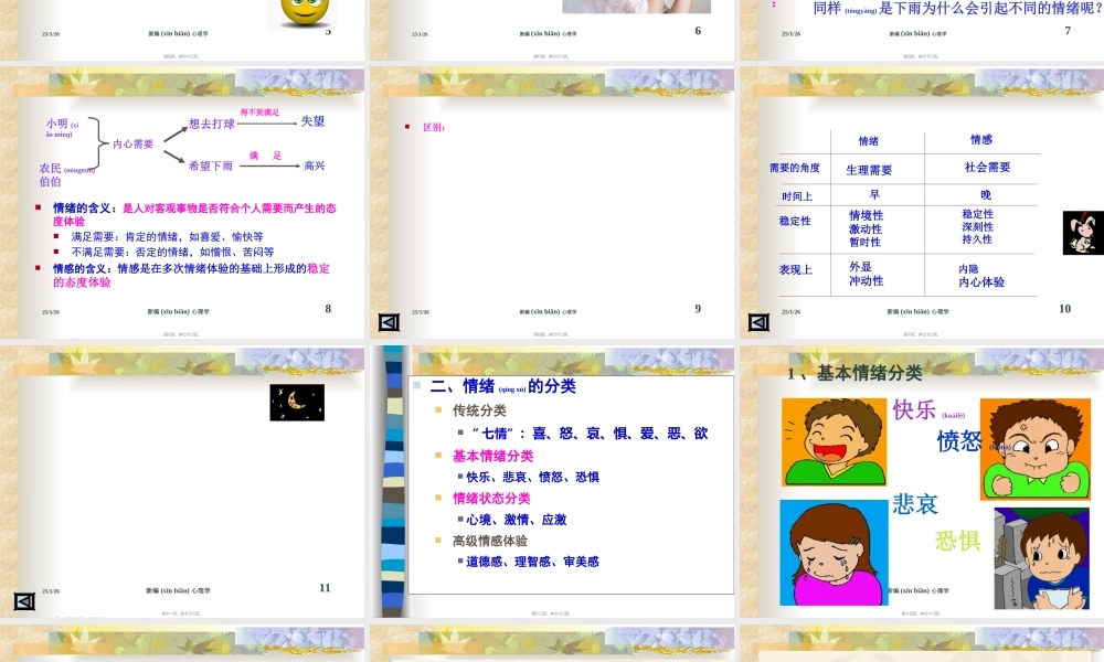 2022年医学专题—关于情绪的PPT.ppt