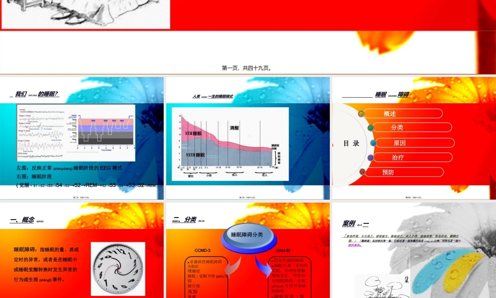 2022年医学专题—睡眠障碍ppt最终版.ppt