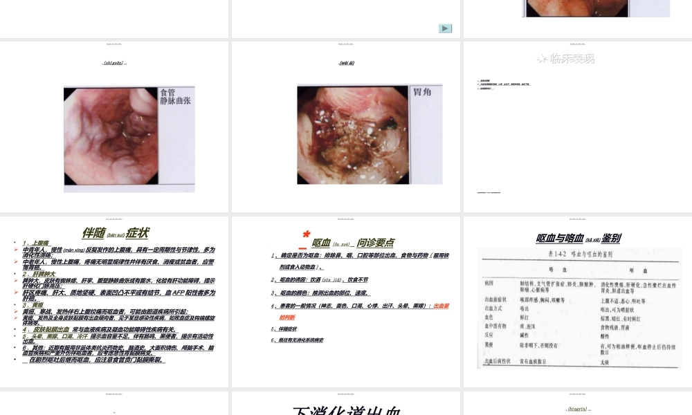 2022年医学专题—呕血、便血、腹痛、黄疸.ppt