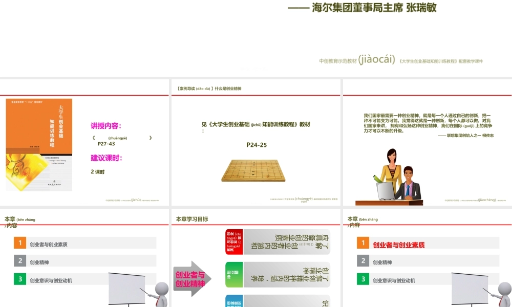 2022年医学专题—第二章--创业者与创业精神(1).ppt