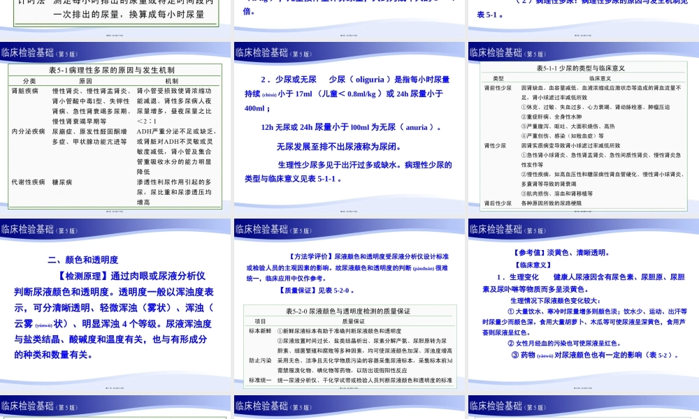 2022年医学专题—尿液一般检验.ppt