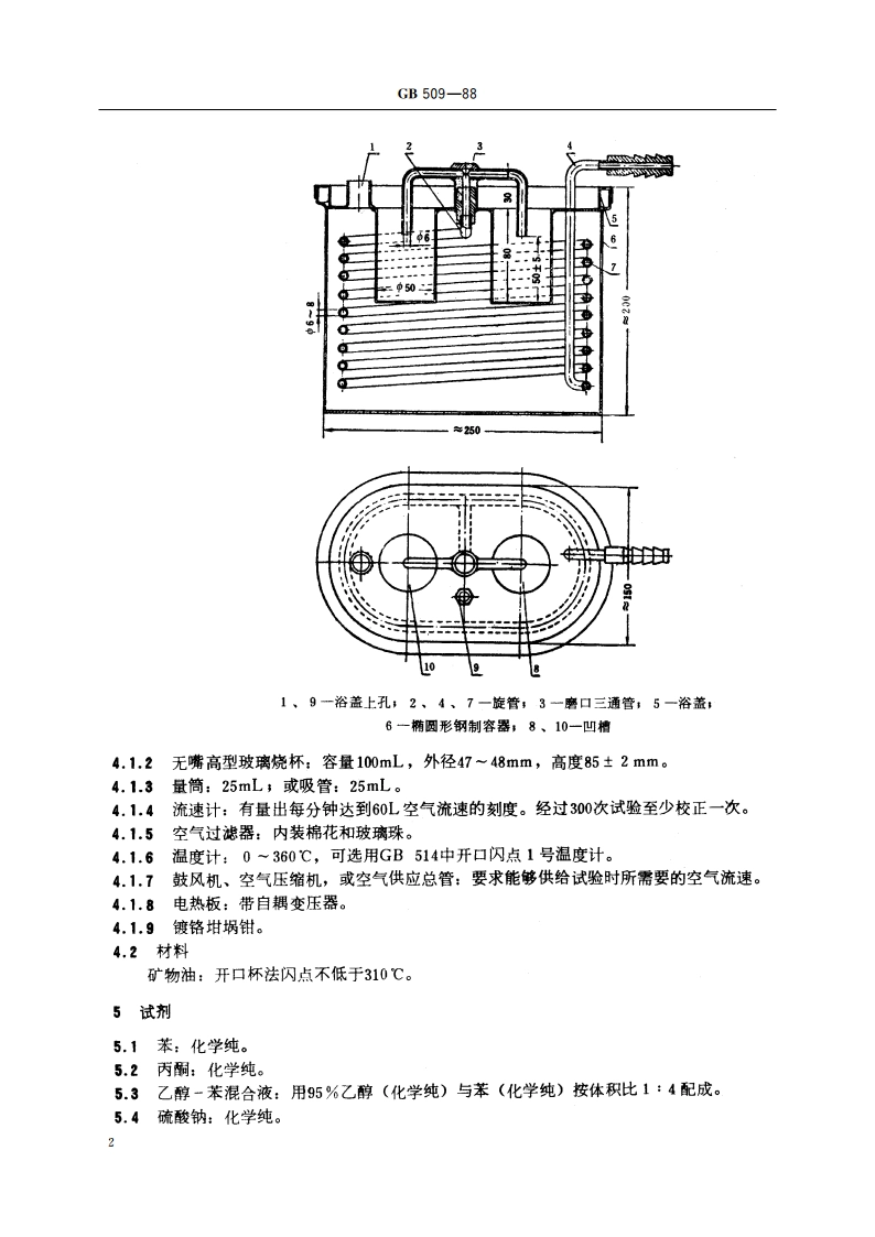 发动机燃料实际胶质测定法 GBT 509-1988.pdf_第3页