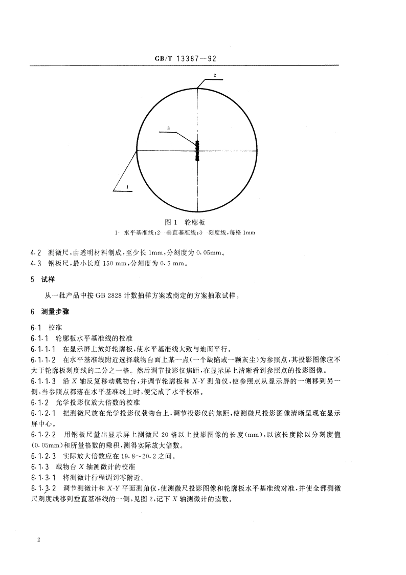 电子材料晶片参考面长度测量方法 GBT 13387-1992.pdf_第3页