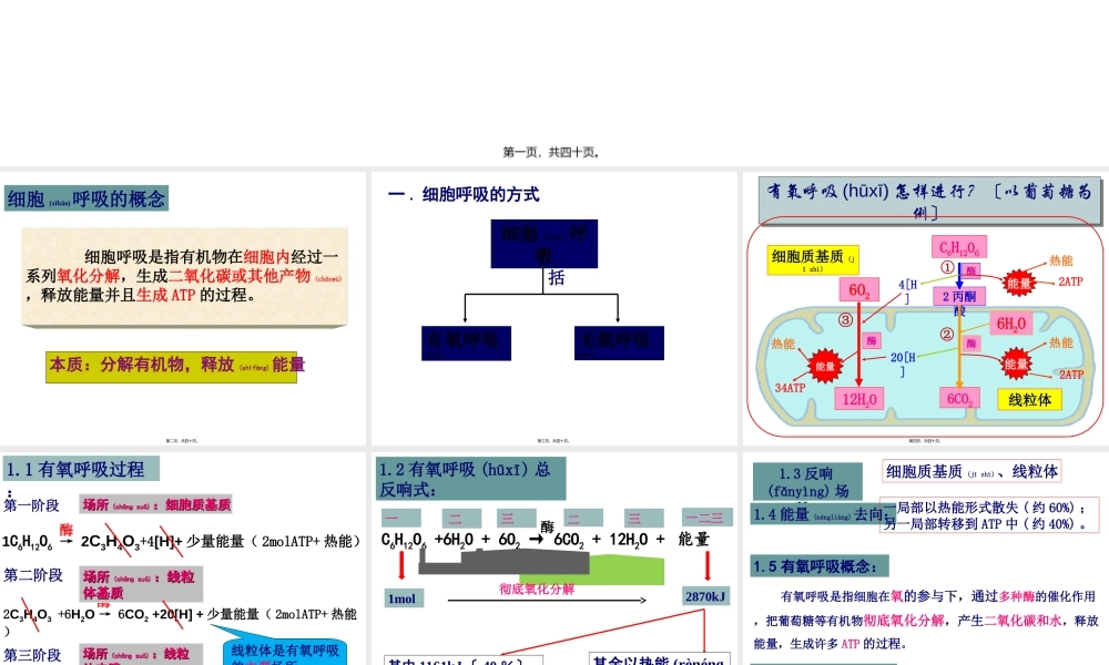 2022年医学专题—.3ATP的主要来源—细胞呼吸(1).ppt
