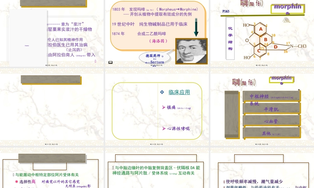 2022年医学专题—.镇痛药汇总(1).ppt