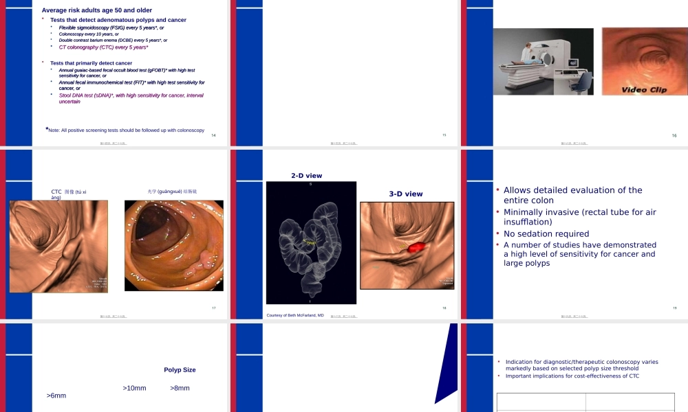 2022年医学专题—CT虚拟结肠镜(1).ppt