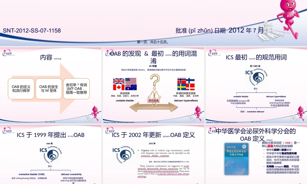 2022年医学专题—OAB发病机制新进展与托特罗定在泌尿外科的应用(1).pptx