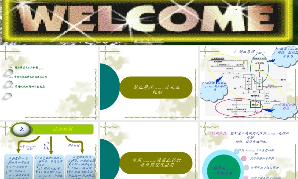 2022年医学专题—促凝血药的合理使用(1).ppt