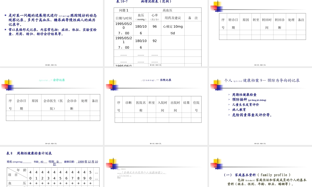 2022年医学专题—健康档案的建立(1).ppt