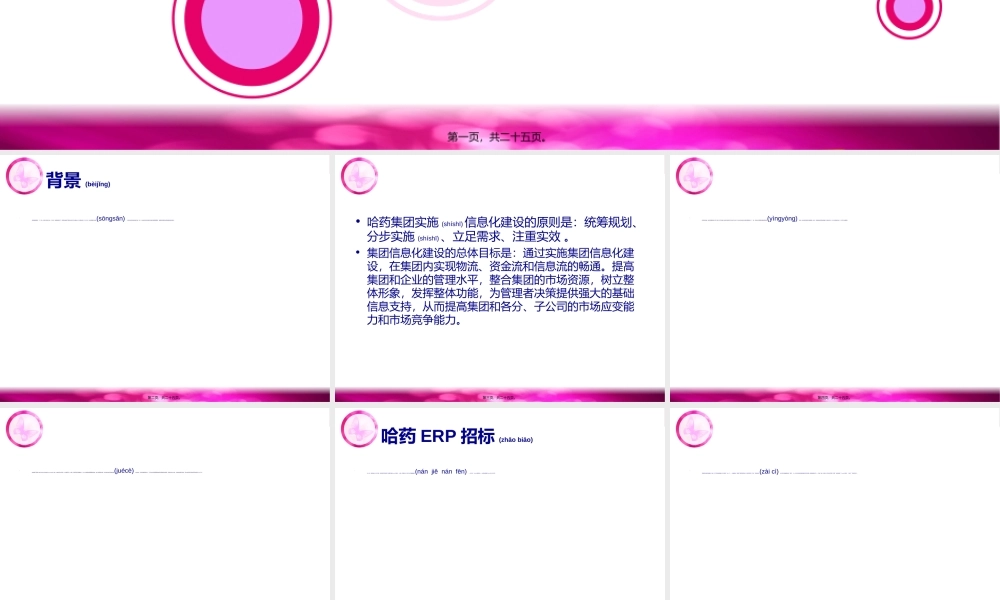 2022年医学专题—哈药ERP失败案例(1).ppt