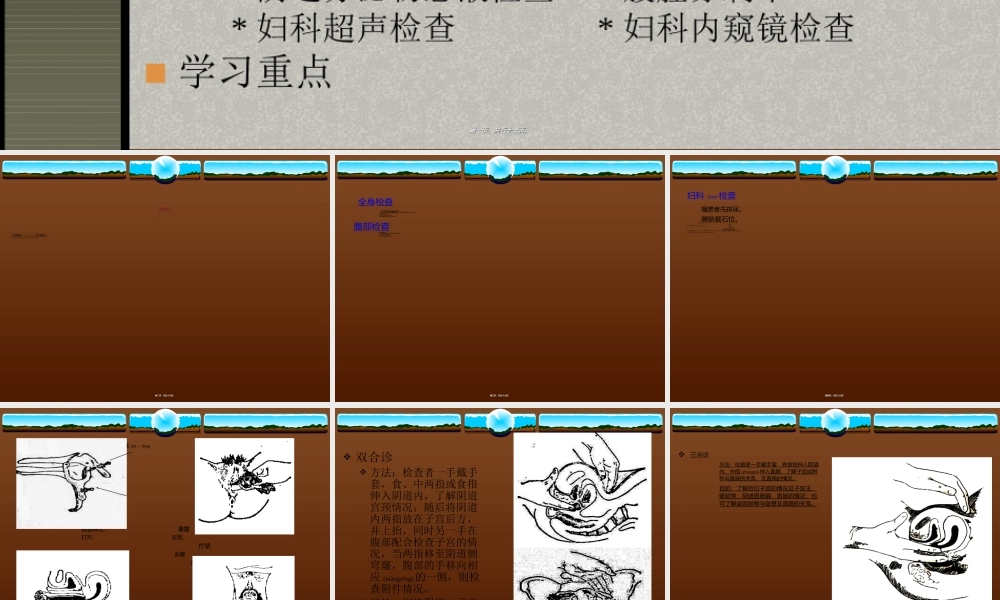 2022年医学专题—妇科体格检查讲诉(1).ppt