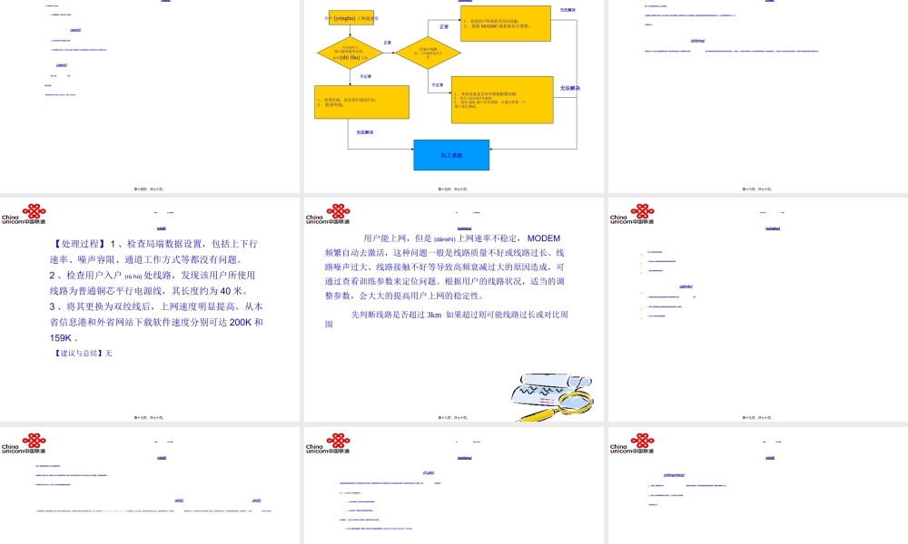 2022年医学专题—宽带常见障碍处理(1).ppt