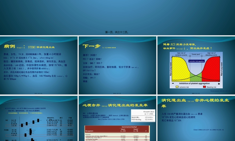 2022年医学专题—急性心肌梗死合并消化道出血的防治策略(1).pptx