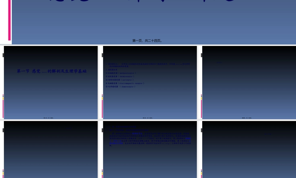 2022年医学专题—感觉障碍及评定(1).ppt