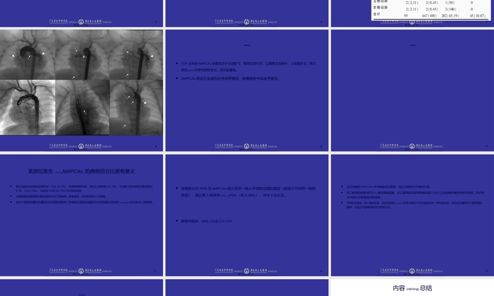 2022年医学专题—法洛四联症主要体-肺动脉侧枝分布规律及特征探讨(1).ppt