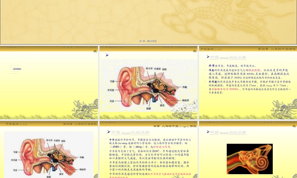 2022年医学专题—第四章-人耳的听觉特性(1).ppt
