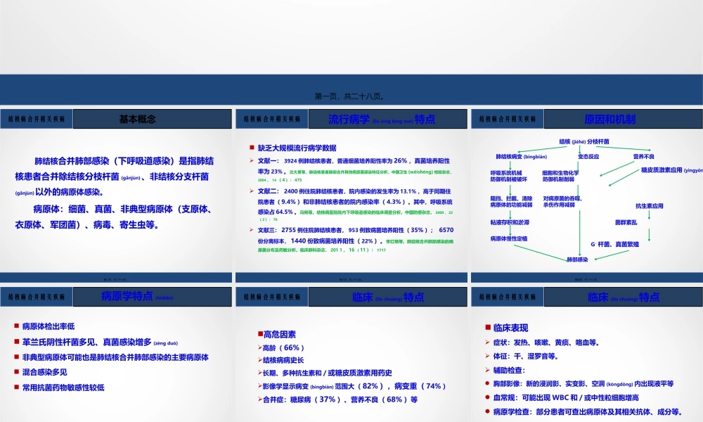 2022年医学专题—肺结核合并肺部感染(1).pptx