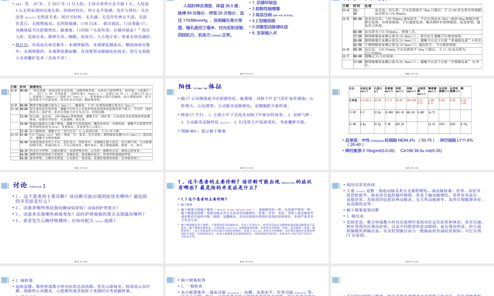 2022年医学专题—脑干梗死患者疑难病例讨论(1).pptx